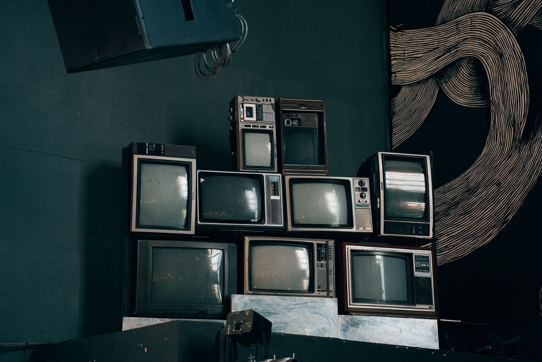 Televisores retro y setups modernos de gaming